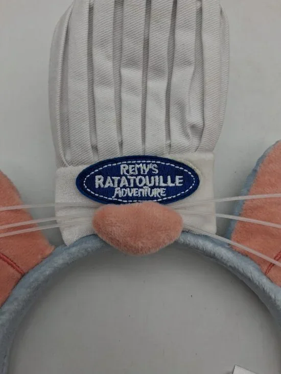 Disney Epcot Mickey Mouse Ears Remy Ratatouille Ear Headband Adult One Size RARE - Picture 8 of 11
